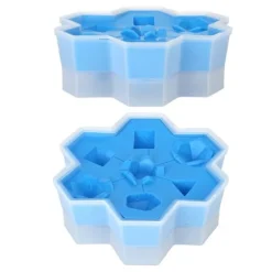 Iskuber Brickform Silikonform av livsmedelskvalitet Gör-det-själv-bakverktyg för pudding Glasstårta Choklad Handgjord tvål