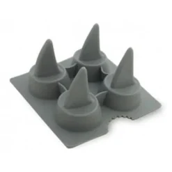 Iskubsform - Rolig - Hajvinge - Silikon - 1 form - 4 hajvingar