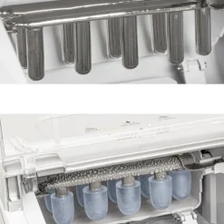 Ismaskin med kapacitet på 12 kg per dygn och automatisk rengöring