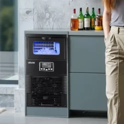 Ismaskin, 34,5x33,9x60,2 cm, Rostfritt stål