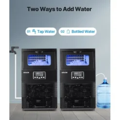 Ismaskin, 34,5x33,9x60,2 cm, Rostfritt stål