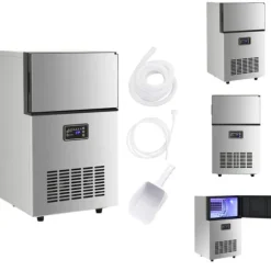 Ismaskiner - Living Ismaskin 45 kg / 24 tim silver