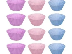 Iso Trade Bakplåt + 12 silikonformar