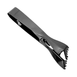 Istänger Livsmedelskvalitet Tjockare Rostfritt Stål Förhindrar Halkning Sockermatpincett För Hemköksbar Svartpläterad