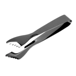 Istänger Livsmedelskvalitet Tjockare Rostfritt Stål Förhindrar Halkning Sockermatpincett För Hemköksbar Svartpläterad