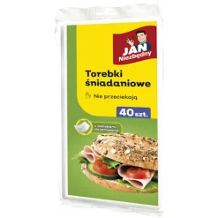 JAN NIEZBĘDNY Frukostpåsar i papper med folie 1-pack - 40 st.