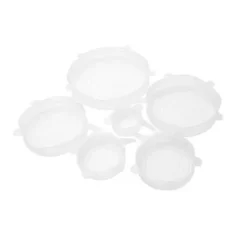 JL Expanderbara silikonlock QUARTER Återanvändbara köksöverdrag Expanderbara matlock för att hålla dem fräscha