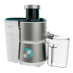 Juicer - CECOTEC - Juice&Fresh 400 Titan White - Svart titanbelagd skiva - 2 hastigheter