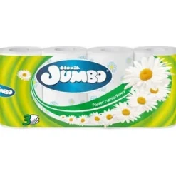 JUMBO SMART ELEPHANT Toalettpapper kamomill 8 rullar 3-lagers