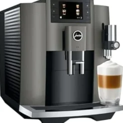 JURA E8 (EC) Automatisk Espressomaskin - Svart - 1,9 L - 1450 Watt - Espresso - 15 bar - Kaffebönor
