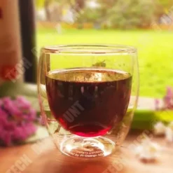 Kaffekoppar - TECH DISCOUNT - Set med 8 - Glas - 80 ml - Te-/kaffeservis