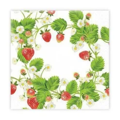 Kaffeservett Jordgubbar 20-pack Gullers