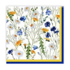 Kaffeservett Sommarblommor 20-pack Gullers