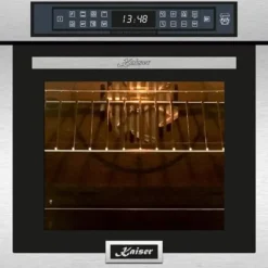 Kaiser EH 6306 R+KCT 6705 RI HERD, Fyra inbyggnadsugnar, inox, 79L + induktionshäll 60 cm