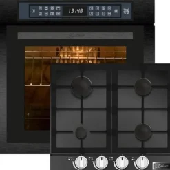 Kaiser EH 6306 RS Inbyggnadsugn 79 L + KCG 6387 Gaskokplatta 60 cm