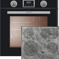 Kaiser Four Set, EH 6326 sp Fyr elektrisk, Autonom, 79L + KCT 6715 F Ära glaskeramikhäll