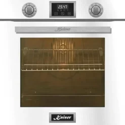 Kaiser Four Set EH 6326 W+KCT 6705 FI, Fyr elektrisk, Autonom, 79L+induktionshäll 60 cm