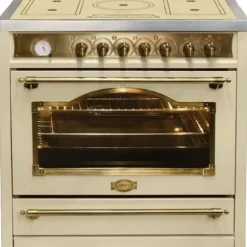 Kaiser Induktionshäll HC 93655 IElfEm + grå platta, 90 cm + grå platta