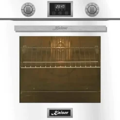Kaiser Set fyra EH 6326 W+KCG 6380 W, Fyra elektriska, Autonoma, 79L, Självrengörande + Gasolkök