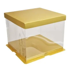 Kakask GULD 33,5x33,5x26cm HÖG