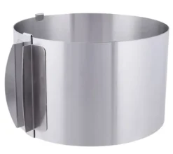 Kakkant h=10cm justerbar 16-30cm med skala hög kakform