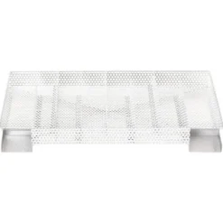 Kallgenerator - Rostfritt stål - 8 kammare - 35 cm - Träflis - Silverfärgad