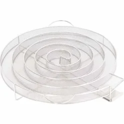 Kallröksgenerator i rostfritt stål - Rökning av kött, fisk, ost | Diameter: 33,5 cm | Färg: Silver