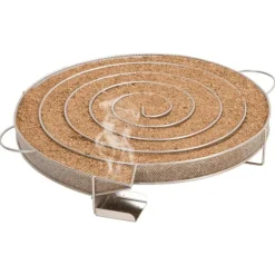 Kallröksgenerator rund 33,5 cm rostfritt stål