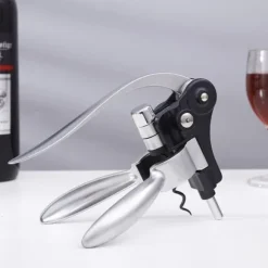 Kanin Vinflasköppnare Korkskruv Vinöppnare Vinflasköppnare Verktyg Presentask för Inflyttningsbröllop