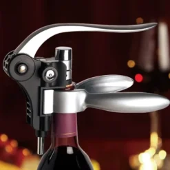 Kanin Vinflasköppnare Korkskruv Vinöppnare Vinflasköppnare Verktyg Presentask för Inflyttningsbröllop