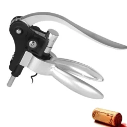 Kanin Vinflasköppnare Korkskruv Vinöppnare Vinflasköppnare Verktyg Presentask för Inflyttningsbröllop