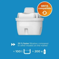 Kanna - karaff - serveringsflaska Philips vatten - AWP2933WHT6/31