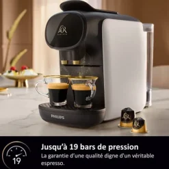 Kapselkaffebryggare - PHILIPS - L'OR BARISTA - LM9012/00 - Sublime - Vit