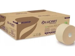Karen Lucart EcoNatural 900 ID - Toalettpapper, 2 lager, 202 m, cellulosa Fiberpack 12 rullar