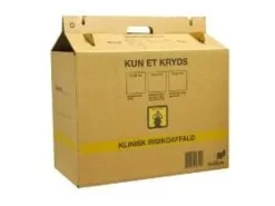 Kartonglåda för farligt avfall 500x248x320 mm, 10 st/krt