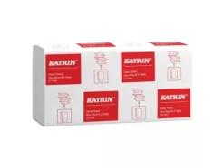 Katrin 61570, 160 ark, papper, Vit, EU Ecolabel, ISO 9001, ISO 14001, GreenPack, 240 mm, 600 mm