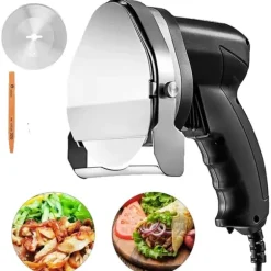Kebabskärare, Elektrisk Trådlös, 0-8mm Skärning, Elektrisk skivare