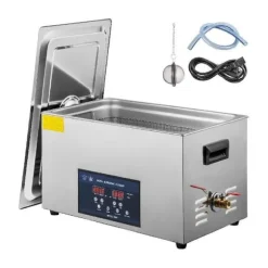 28/40KHz dubbelfrekvens ultraljudsrengörare med 3,2L tank, justerbar uppvärmning/arbetstid, 3 rengöringslägen, genomtänkt design