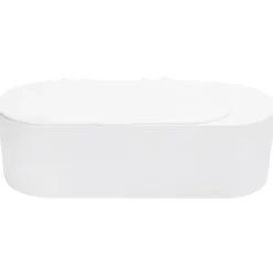 40KHz HF Ultraljudsrengöringsmaskin 30W för glasögon, smycken, hushållsrengöringsapparat 400ml EU-kontakt 220V