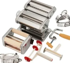 KingHoff Pastamaskin 5 I 1 FÖR KAKOR, MAKARON, RAVIOLI OCH PIEROGA KINGHOFF KH-3113-B