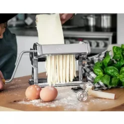 KINGHOFF Pastamaskin KH-3113 i silver, 15 cm bredd