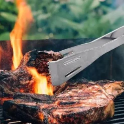 Köks Tång i Rostfritt Stål för Grill och Stekbord
