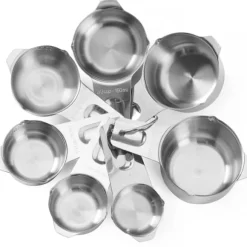 Köksbar mätkopp 30 / 60 / 80 / 120 / 160 / 180 / 240 ml - set med 7 st.