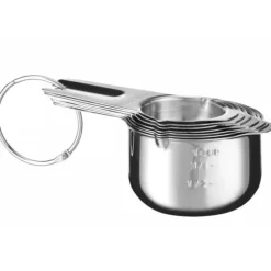 Köksbar mätkopp 30 / 60 / 80 / 120 / 160 / 180 / 240 ml - set med 7 st.