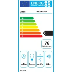 Köksfläktar - Living Hängande köksfläkt touchsensor LCD 55 cm rostfritt stål