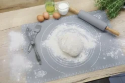 Kökskavel 38cm Silikon GRÅ ROTARY LARGE Rolling