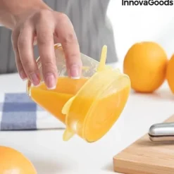 Kökslock - INNOVAGOODS - Lilyd - 10 delar - Silikon - Återanvändbara och justerbara