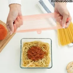 Kökslock - INNOVAGOODS - Lilyd - 10 delar - Silikon - Återanvändbara och justerbara