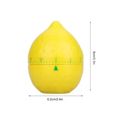 Köksmekanisk Timer Manuella Citronformade Räknare för Hemlagning Timingverktyg