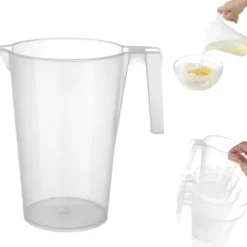 Köksmåttkanna med måttbägare av polypropen, stapelbar 2L - HENDI 567838